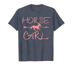 Funny Horse Girl Tee Shirts Horseback Riding Equestrian Tees