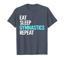 Load image into Gallery viewer, Eat Sleep Gymnastics Repeat T-Shirt
