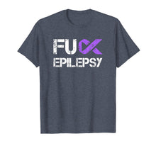 Load image into Gallery viewer, Fuck Epilepsy, Epilepsy Ribbon Shirt
