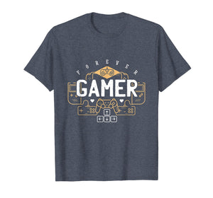 Forever Gamer Vintage & Modern Video Game Controllers Shirt
