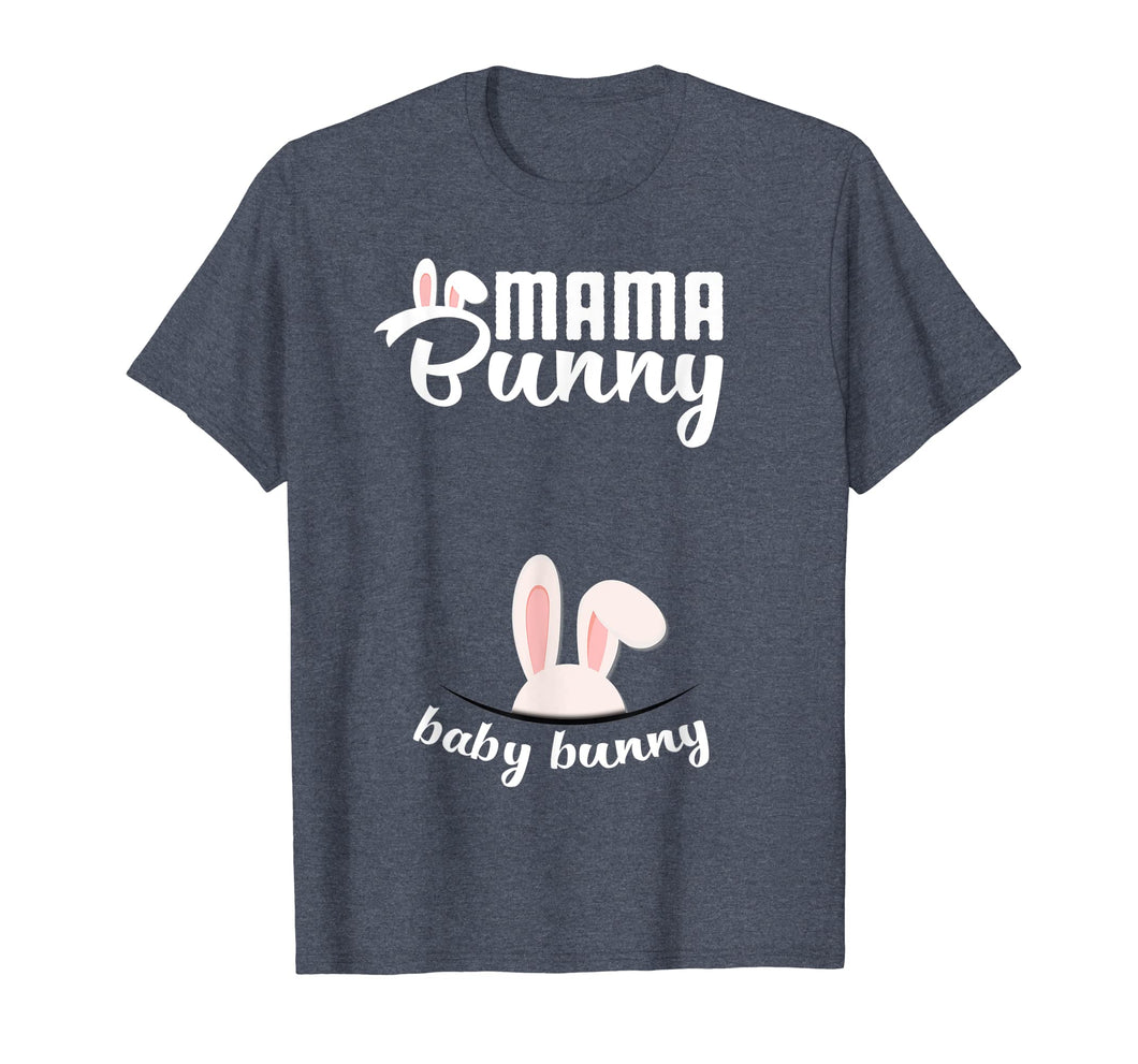 Mama Bunny Cute Easter Pregnancy Announcement Shirt