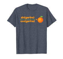 Load image into Gallery viewer, Funny Math Teacher T-Shirts tshirt Funny Tangerine Math Pun
