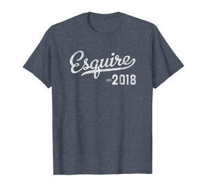 Esquire Lawyer Graduation 2018 T-shirt Gift