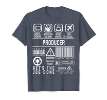 Load image into Gallery viewer, Producer Shirt - Film Executive T Shirt Gift for Movie Buffs
