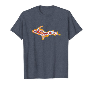 Michigan UP Upper Peninsula Agate Collector T-Shirt