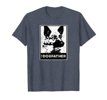 Load image into Gallery viewer, Mens German Shepard Dog Dad The Dog-father T-Shirt
