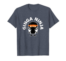 Load image into Gallery viewer, Ginga Ninja - Cool Ginger Red Hair Ninja - T-Shirt
