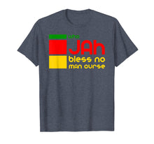 Load image into Gallery viewer, Who Jah Bless No Man Curse - Rasta Good Vibes Only T-Shirt
