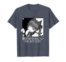 Load image into Gallery viewer, Evil But Cute Anime Shirt, Nu Goth, Senpai, Hentai, Ahegao

