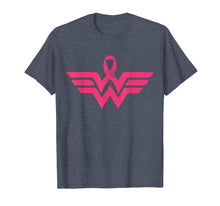Load image into Gallery viewer, Breast Cancer Awareness Shirt-Wonder Hero Woman
