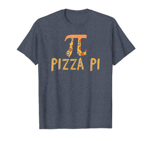 Cute & Funny Pizza Pi Pizza Pie Math Joke Pun T-Shirt