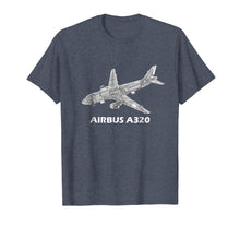 Load image into Gallery viewer, Airbus A320 jet airplane cutaway aviation pilot T-Shirt gift
