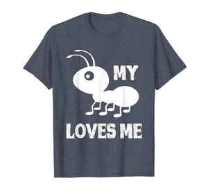 Ant T shirt_My Aunt Loves me Family Gifts for Nephew & Niece