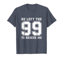 Load image into Gallery viewer, He Left The 99 To Rescue Me Shirt - Christian Quotes Tee
