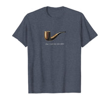 Load image into Gallery viewer, Rene Magritte This Is Not A Pipe 1928 T Shirt, Reproduction
