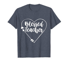 Load image into Gallery viewer, Blessed Teacher Shirt Religious Jesus Shirt for Women
