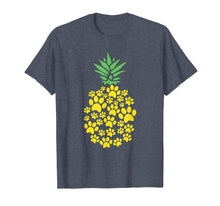 Load image into Gallery viewer, Cute Dog Paw Pineapple T-Shirt Dog Lover Hawaii Gift Tee
