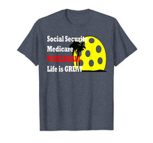 Load image into Gallery viewer, Pickleball Social Security Pickle ball T Shirt

