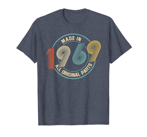 Made in 1969 T-Shirt - Vintage 1969 50th Birthday Gift