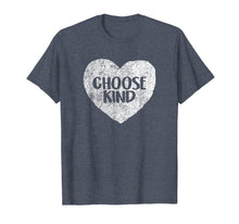 Load image into Gallery viewer, Anti Bullying Choose Kind Shirt Teacher T-Shirt Heart Helmet

