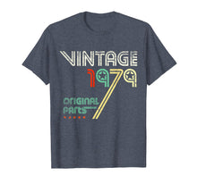 Load image into Gallery viewer, Retro Classic 40th Birthday Gift Born in 1979 Graphic Tee
