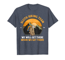 Load image into Gallery viewer, Sloth Hiking Tshirt, Sloth Hiking Team T-shirt
