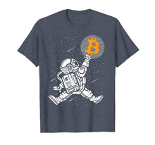 Load image into Gallery viewer, Bitcoin To The Moon Shirt Astronaut Bitcoin HODL BTC Crypto
