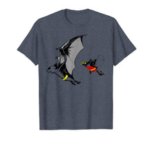 Load image into Gallery viewer, Bat and Robin Funny Super Hero Spoof T-shirt
