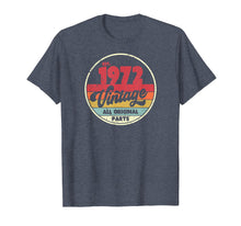 Load image into Gallery viewer, 1972 Vintage T Shirt, Birthday Gift Tee. Retro Style Shirt.
