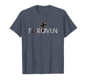 Forgiven in Christ - Prayer Warrior Christian T-Shirt