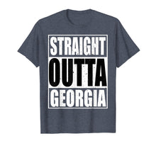 Load image into Gallery viewer, Cool Straight Outta Georgia Novelty T-shirt
