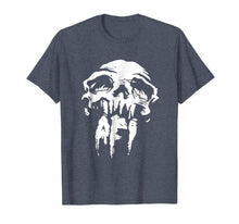Load image into Gallery viewer, Skull AFI Black T-shirt 2018
