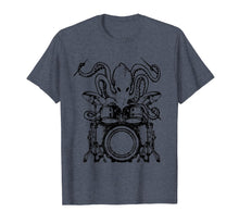 Load image into Gallery viewer, Drummer Octopus T-Shirt - Funny Drumming Drums Metal Shirt
