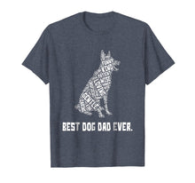 Load image into Gallery viewer, Best Dog Dad Ever Father's Day T-shirt for Dog Lovers
