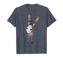 Load image into Gallery viewer, Funny looking Donkey Tshirt Gift idea for Donkeys &amp; Horses
