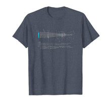 Load image into Gallery viewer, Astronomy Telescope Diagram Distressed Graphic Shirt
