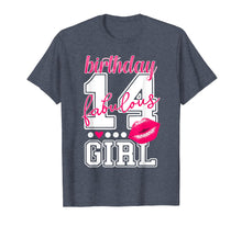 Load image into Gallery viewer, 14th Birthday Kiss TShirt Fabulous Girl Kissing Lips College
