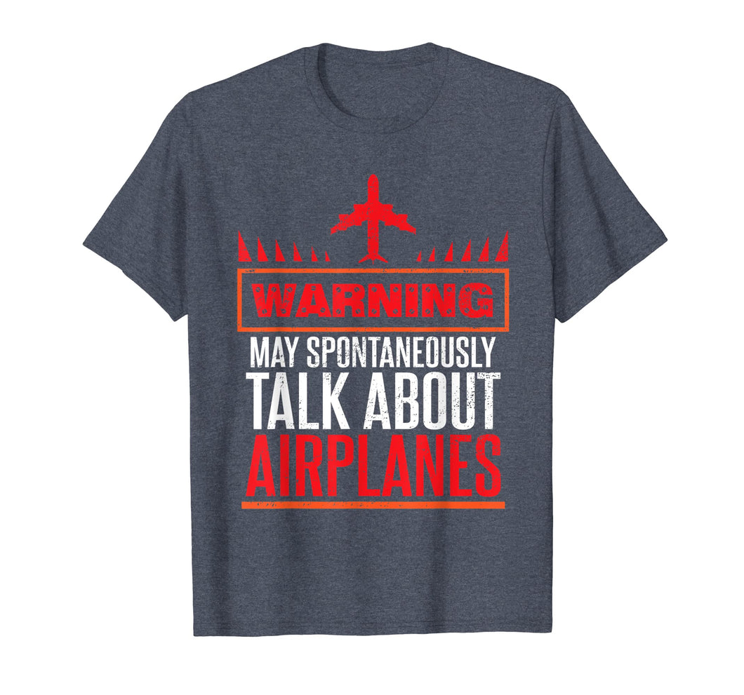 Funny Pilot Shirt May Talk about Airplanes