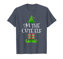Load image into Gallery viewer, I'm The Cute Elf Matching Family Group Christmas T Shirt
