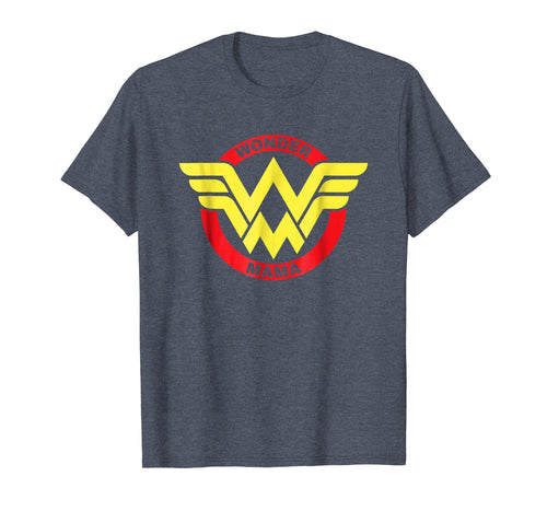 Womens Wonder Mama Mother T Shirt Gift SuperHero Mom