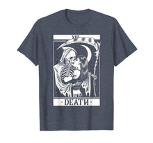Load image into Gallery viewer, Blackcraft Vintage Death Tarot 13 Card Shirt The Reaper
