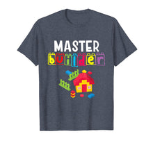 Load image into Gallery viewer, Master Builder Building Blocks Brick Builders Toys Shirt
