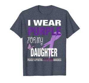 I wear Purple for my Daughter Awareness T-shirt