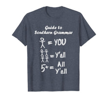 Load image into Gallery viewer, Guide to Southern Grammar Y'all Redneck Country TShirts
