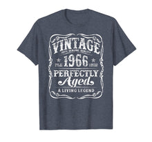 Load image into Gallery viewer, Made In 1966 Vintage T-Shirt 53rd Birthday 53 Years Old
