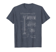 Load image into Gallery viewer, Classic Vintage Patent Print 1955 Rock Guitar T-Shirt
