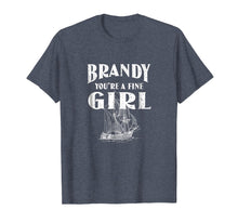 Load image into Gallery viewer, Brandy You&#39;re A Fine Girl Distressed Sailor Tshirt
