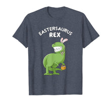Load image into Gallery viewer, Eastersaurus Rex T-Shirt Easter Easter Bunny Dinosaur Shirt
