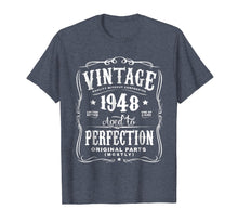 Load image into Gallery viewer, Vintage Made In 1948 T-Shirt 70th Birthday Gift
