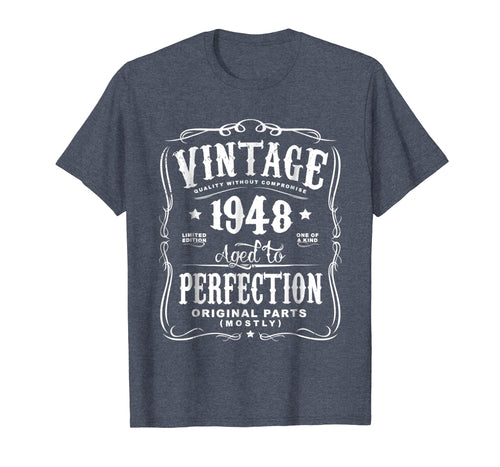 Vintage Made In 1948 T-Shirt 70th Birthday Gift